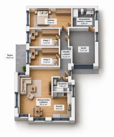 Prodej rodinného domu, Ostrava - Svinov, Přemyšovská, 111 m2