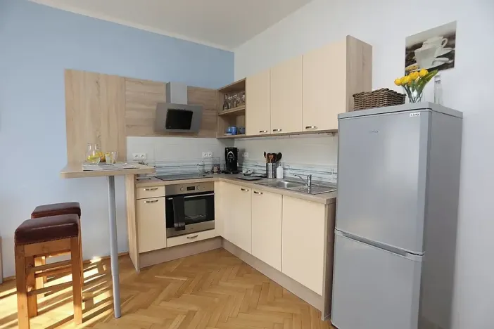 Pronájem bytu 1+kk, Praha - Nusle, U křížku, 27 m2