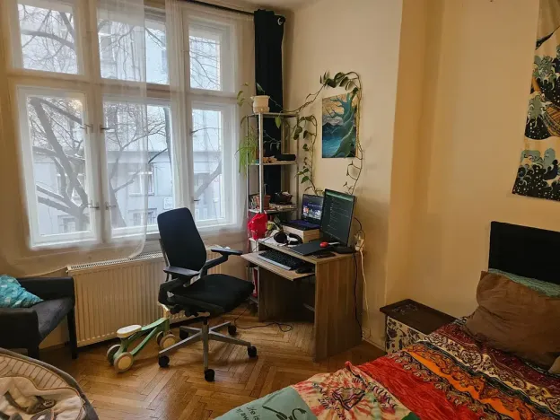 Pronájem bytu 2+kk, Praha - Žižkov, Čajkovského, 60 m2