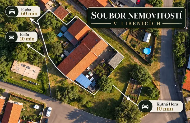 Prodej zemědělské usedlosti, Libenice, 276 m2