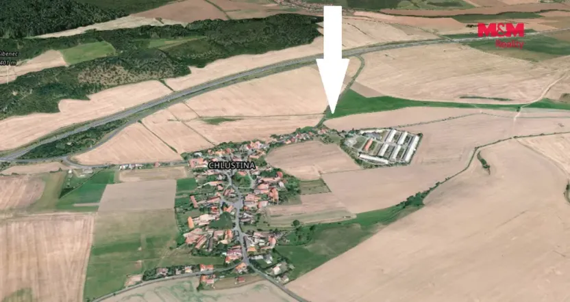 Prodej pozemku pro bydlení, Chlustina, 1000 m2