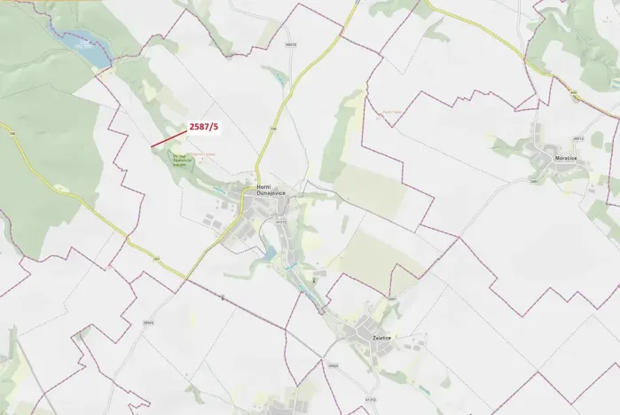 Dražba lesa, Horní Dunajovice, 78 m2