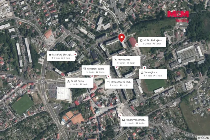 Prodej bytu 3+kk, Jirkov, U Sauny, 72 m2