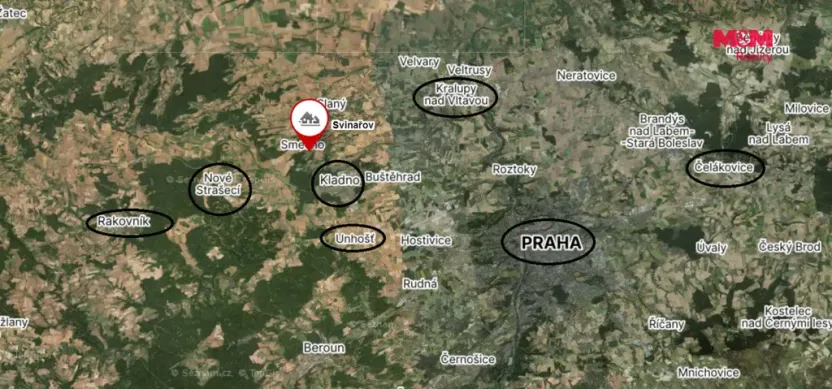 Prodej zahrady, Svinařov, 398 m2