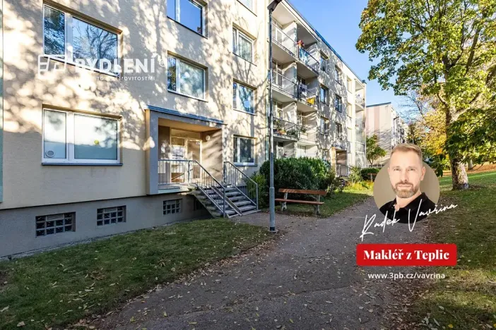 Prodej bytu 2+1, Teplice, Jugoslávská, 51 m2