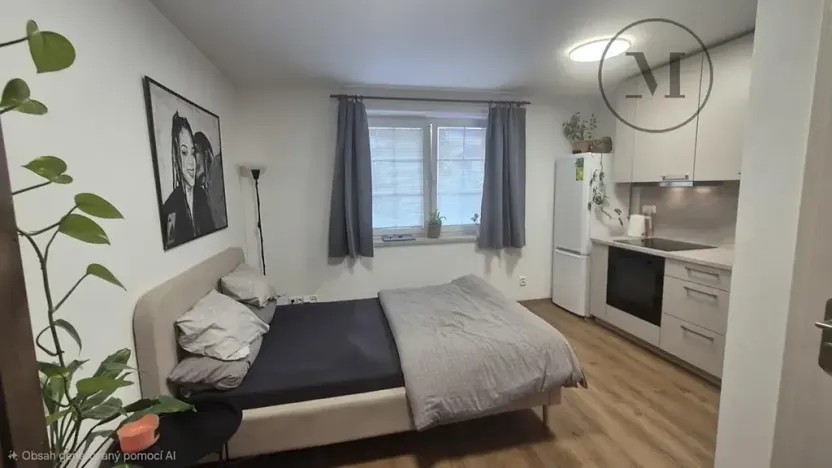 Pronájem bytu 1+kk, České Budějovice, Pekárenská, 22 m2