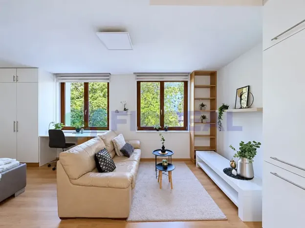 Prodej bytu 1+kk, Praha - Michle, U michelského mlýna, 32 m2