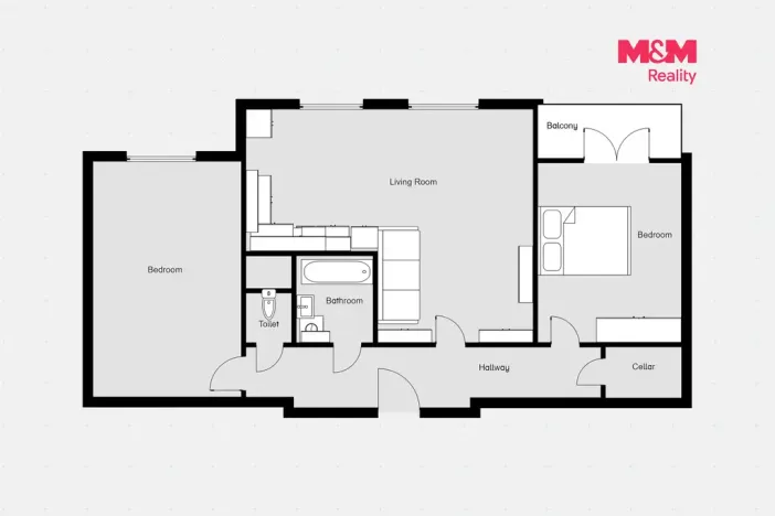 Pronájem bytu 3+kk, Praha - Liboc, Pod cihelnou, 84 m2