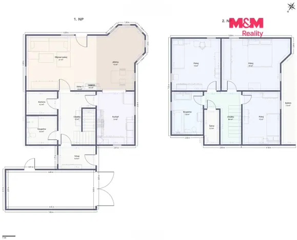 Pronájem rodinného domu, Babice, Větrná, 140 m2