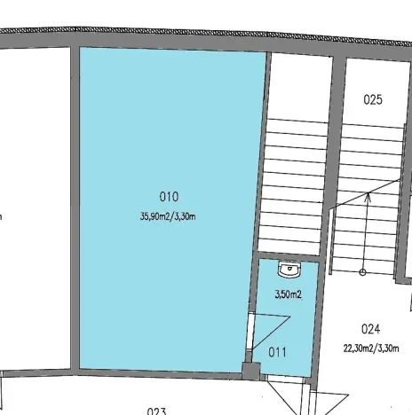 Pronájem skladu, Praha - Černý Most, Bryksova, 39 m2
