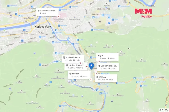 Pronájem bytu 3+kk, Karlovy Vary, Moravská, 80 m2