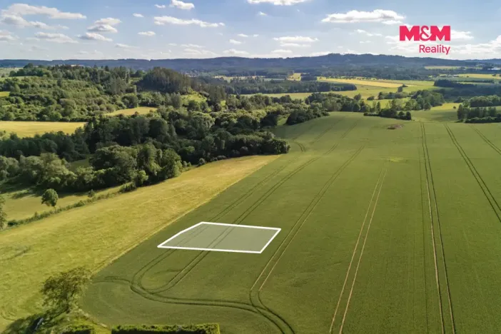 Prodej pole, Rožmitál pod Třemšínem - Skuhrov, 1228 m2