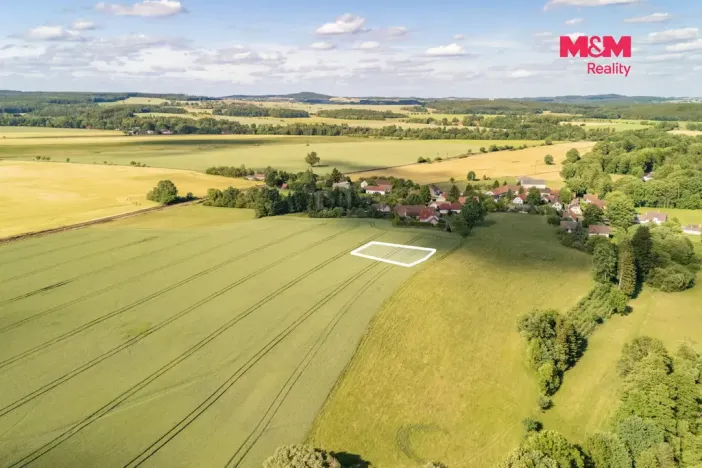 Prodej pole, Rožmitál pod Třemšínem - Skuhrov, 1228 m2