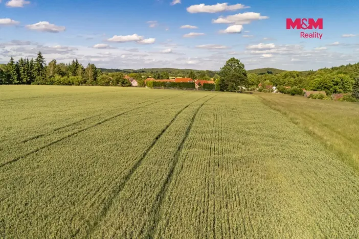 Prodej pole, Rožmitál pod Třemšínem - Skuhrov, 1228 m2