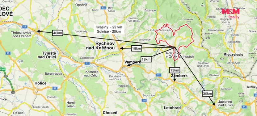 Pronájem výrobních prostor, Rokytnice v Orlických horách, 2500 m2