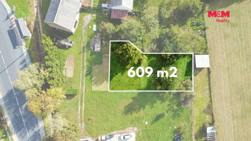 Prodej pozemku pro bydlení, Paseka, 609 m2