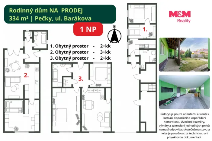 Prodej činžovního domu, Pečky, Barákova, 336 m2