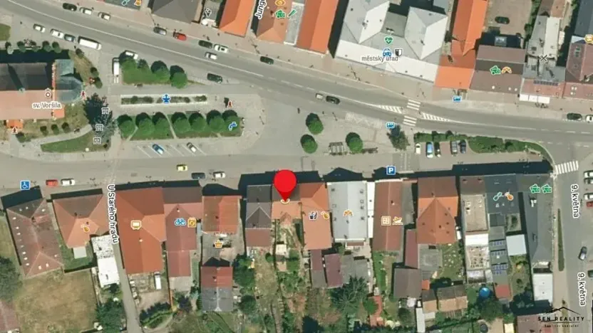 Prodej činžovního domu, Chlumec nad Cidlinou, Klicperovo náměstí, 262 m2