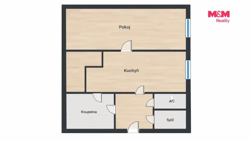 Prodej bytu 1+1, Ostrava - Moravská Ostrava, Havířská, 48 m2