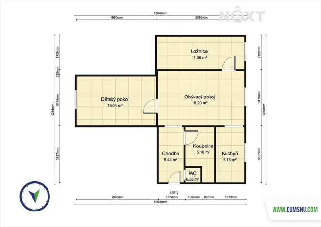 Prodej bytu 3+kk, Mohelnice, Severní, 61 m2