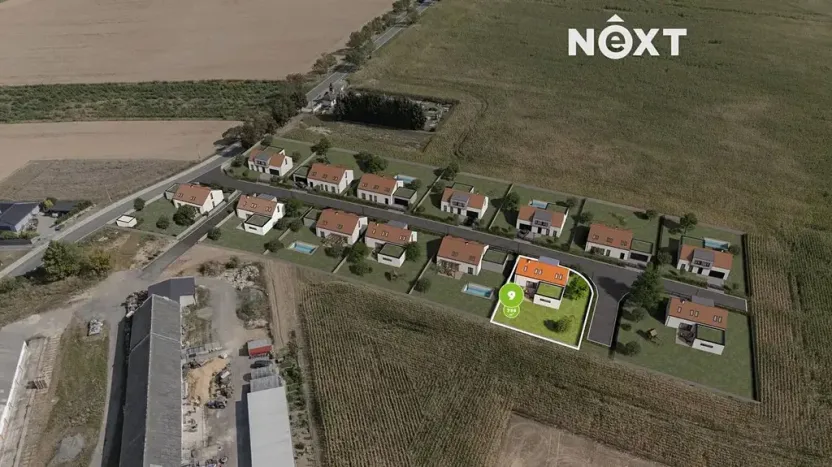 Prodej pozemku pro bydlení, Stavenice, 738 m2