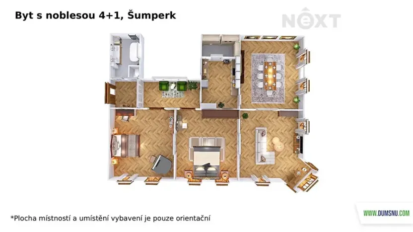 Prodej bytu 4+1, Šumperk, Bulharská, 163 m2