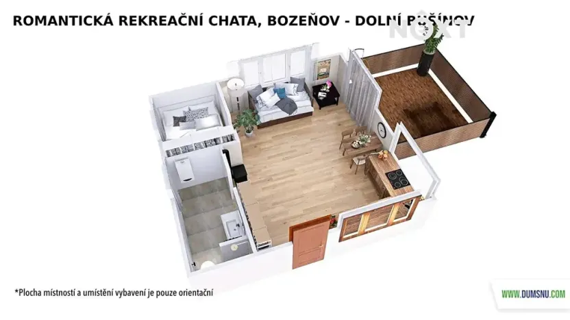 Prodej chaty, Zábřeh, 37 m2