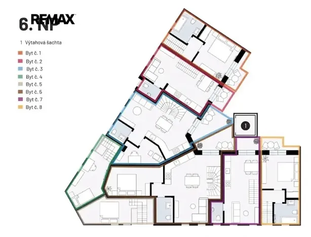 Prodej bytu 2+kk, Praha - Žižkov, Seifertova, 54 m2