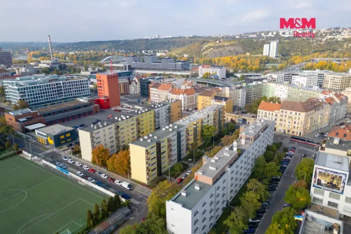 Prodej bytu 2+kk, Praha - Holešovice, U městských domů, 42 m2