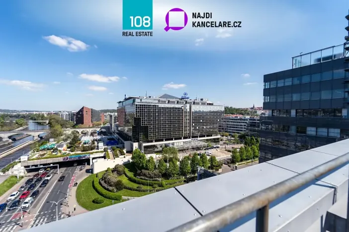 Pronájem kanceláře, Praha - Karlín, Ke Štvanici, 1473 m2