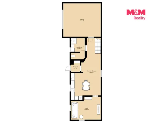 Prodej rodinného domu, Lužnice, 180 m2