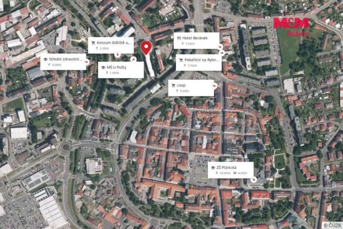 Prodej bytu 2+1, Klatovy - Klatovy III, Masarykova, 54 m2