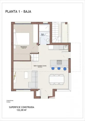 Prodej vily, Vera, Španělsko, 100 m2