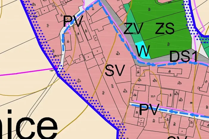 Prodej pozemku pro bydlení, Vrbice, 1336 m2