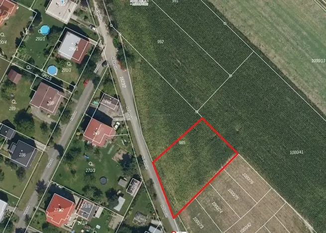 Prodej pozemku pro bydlení, Ostrava, 980 m2
