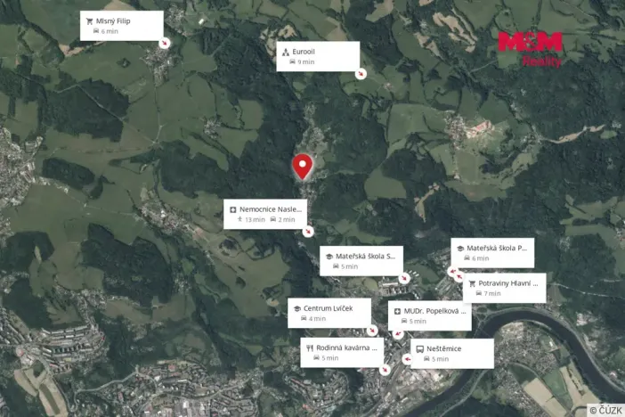 Prodej pozemku pro bydlení, Ryjice, 1818 m2