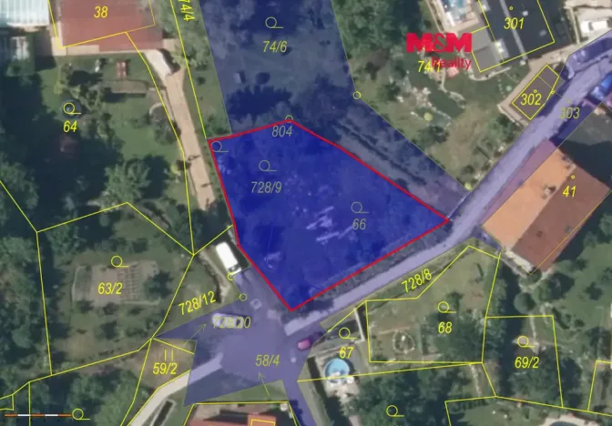 Prodej pozemku pro bydlení, Žitenice - Pohořany, 551 m2