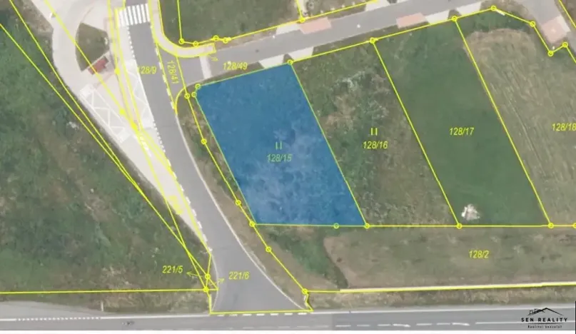 Prodej pozemku pro bydlení, Podhořany u Ronova, 853 m2