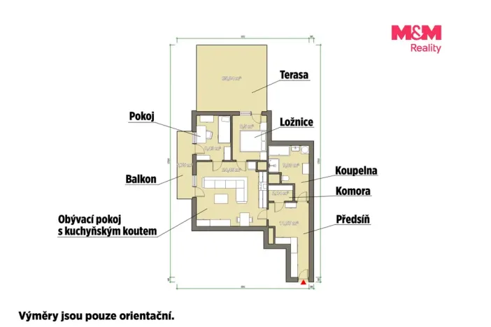 Prodej bytu 3+kk, Plzeň - Bolevec, U Velkého rybníka, 102 m2