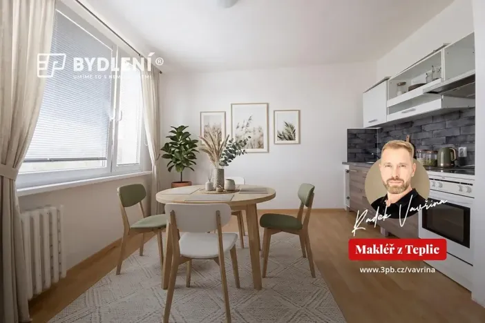 Prodej bytu 1+1, Krupka, Karla Čapka, 35 m2