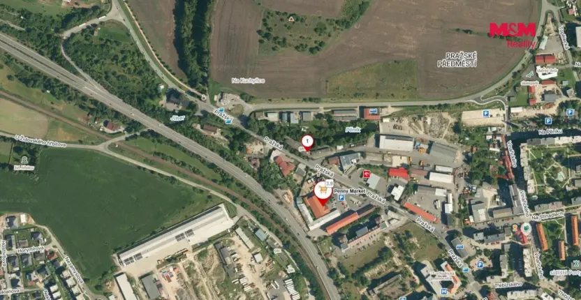 Prodej garáže, Písek, Pražská, 20 m2