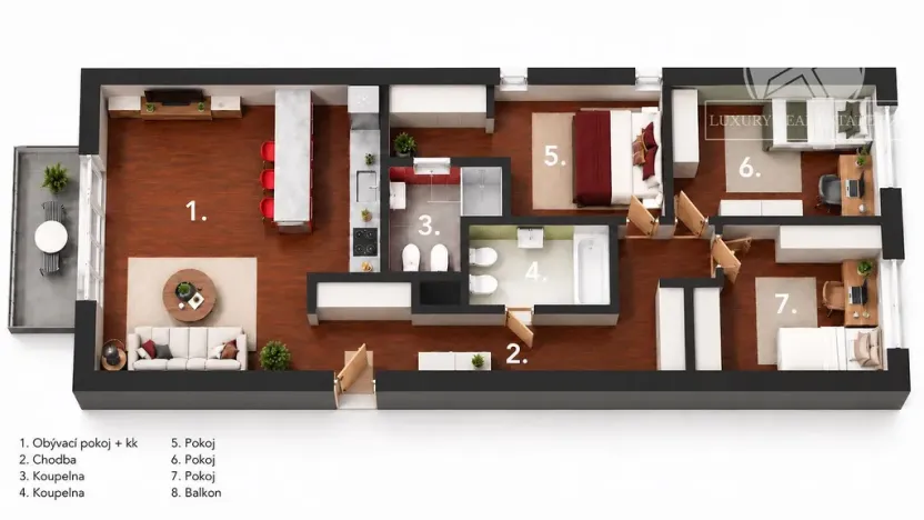 Prodej bytu 4+kk, Praha - Hlubočepy, Silurská, 94 m2