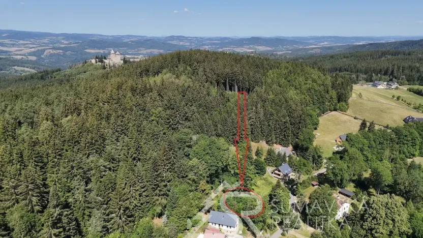 Prodej pozemku, Kašperské Hory - Žlíbek, 397 m2