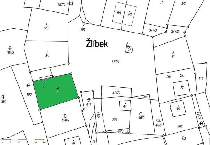 Prodej pozemku, Kašperské Hory - Žlíbek, 397 m2