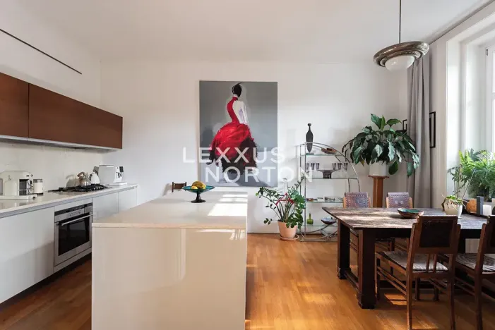 Pronájem bytu 3+1, Praha - Hradčany, Na valech, 120 m2