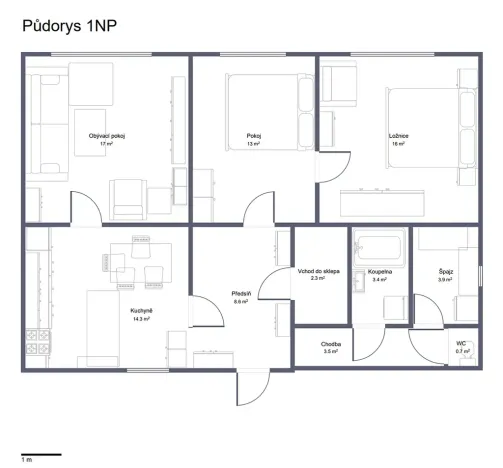 Prodej rodinného domu, Mšecké Žehrovice, 171 m2