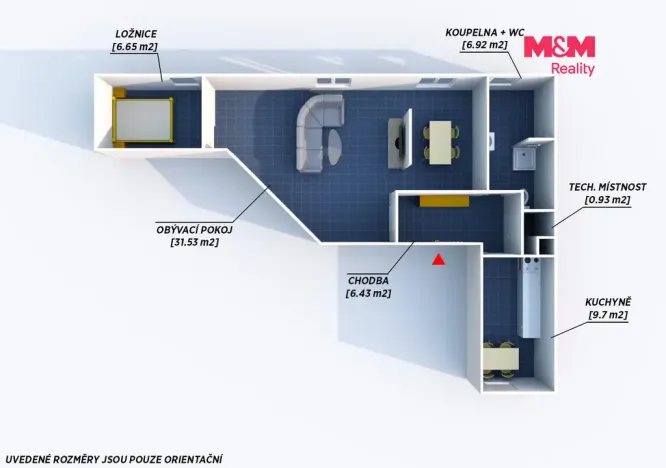 Pronájem bytu 2+1, Plzeň - Jižní Předměstí, Hřímalého, 64 m2
