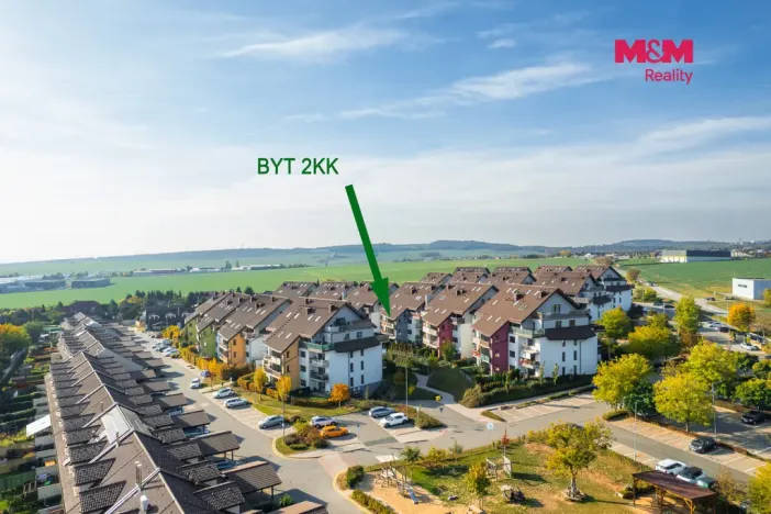 Prodej bytu 2+kk, Moravany, Višňová, 51 m2