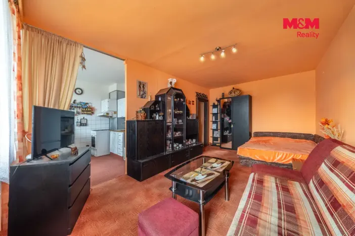 Pronájem bytu 1+1, Beroun - Beroun-Město, Branislavova, 36 m2