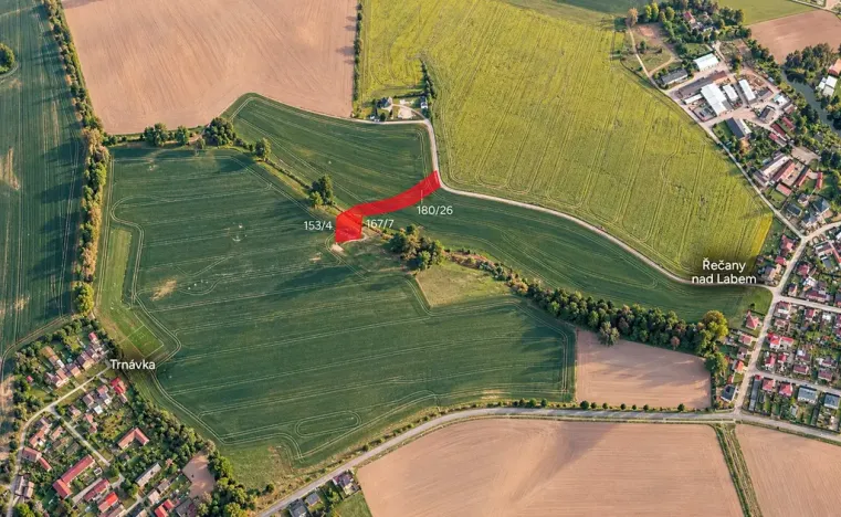 Prodej pole, Řečany nad Labem, 3313 m2
